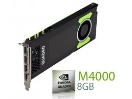 NVIDIA PNY Quadro M4000 8GB GDDR5 PCIe 3.0 - Active Cooling, GPU-NVQM4000